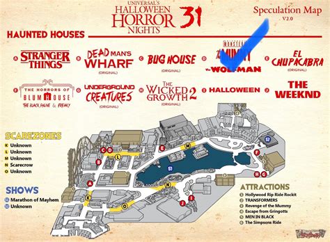 Universal Studios Halloween Horror Nights guide for  .